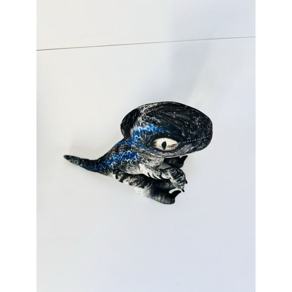 Universal‎ Studios Jurassic World Blue Baby Raptor Stuffed 8" Plush Toy - Picture 2 of 9